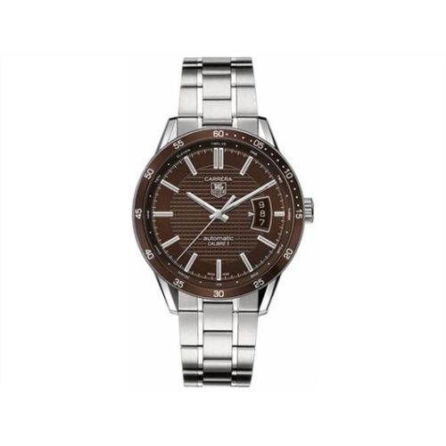 TAG Heuer Carrera Calibre 5 39 Stainless Steel / Brown / Bracelet